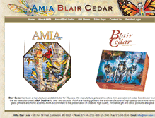 Tablet Screenshot of amiablaircedar.com